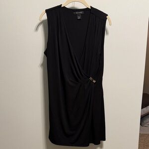 White House Black Market Sleeveless Tunic/top